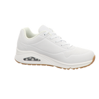 Skechers Damen Schnürschuh Uno Stand On Air in weiss