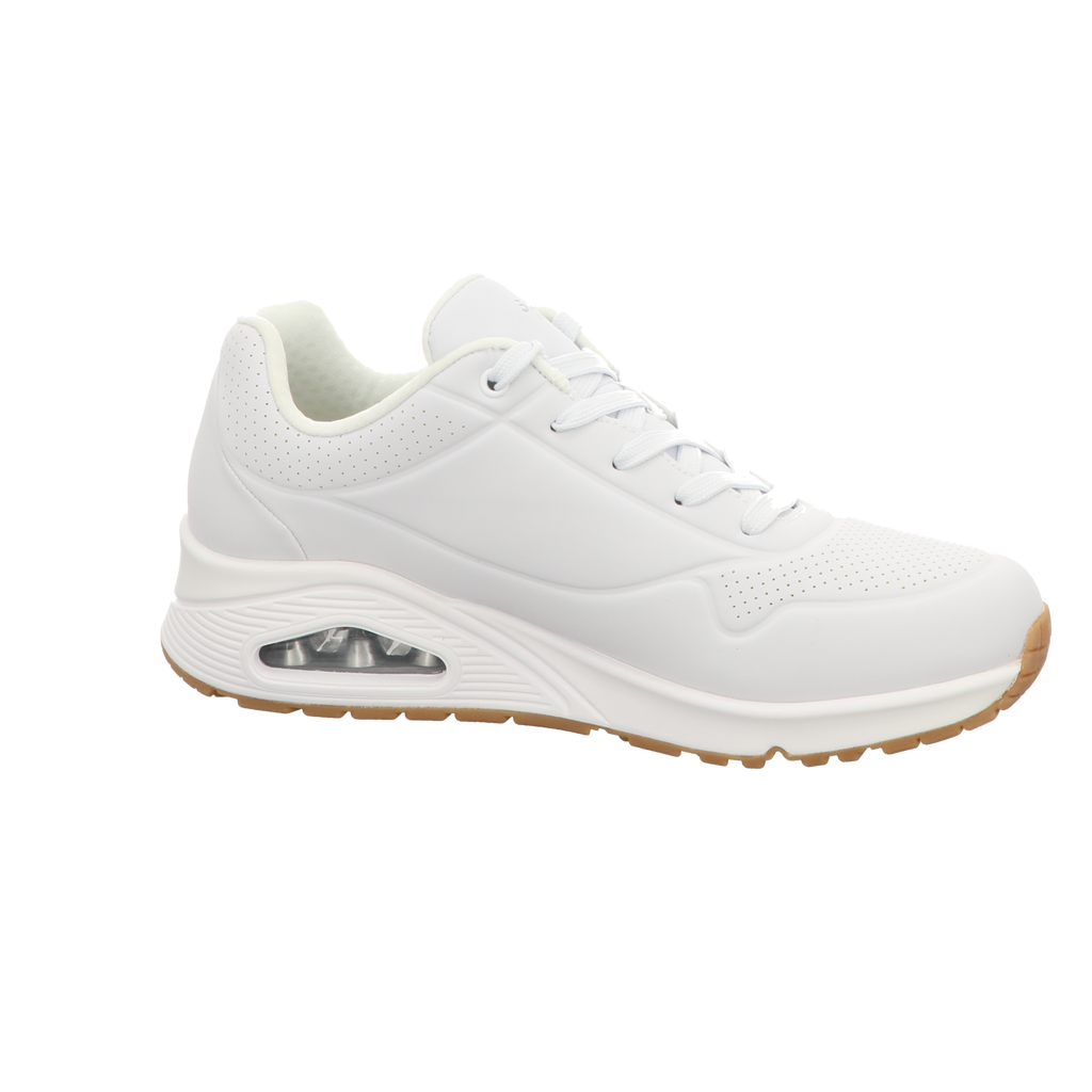 Skechers Damen Schnürschuh Uno Stand On Air in weiss