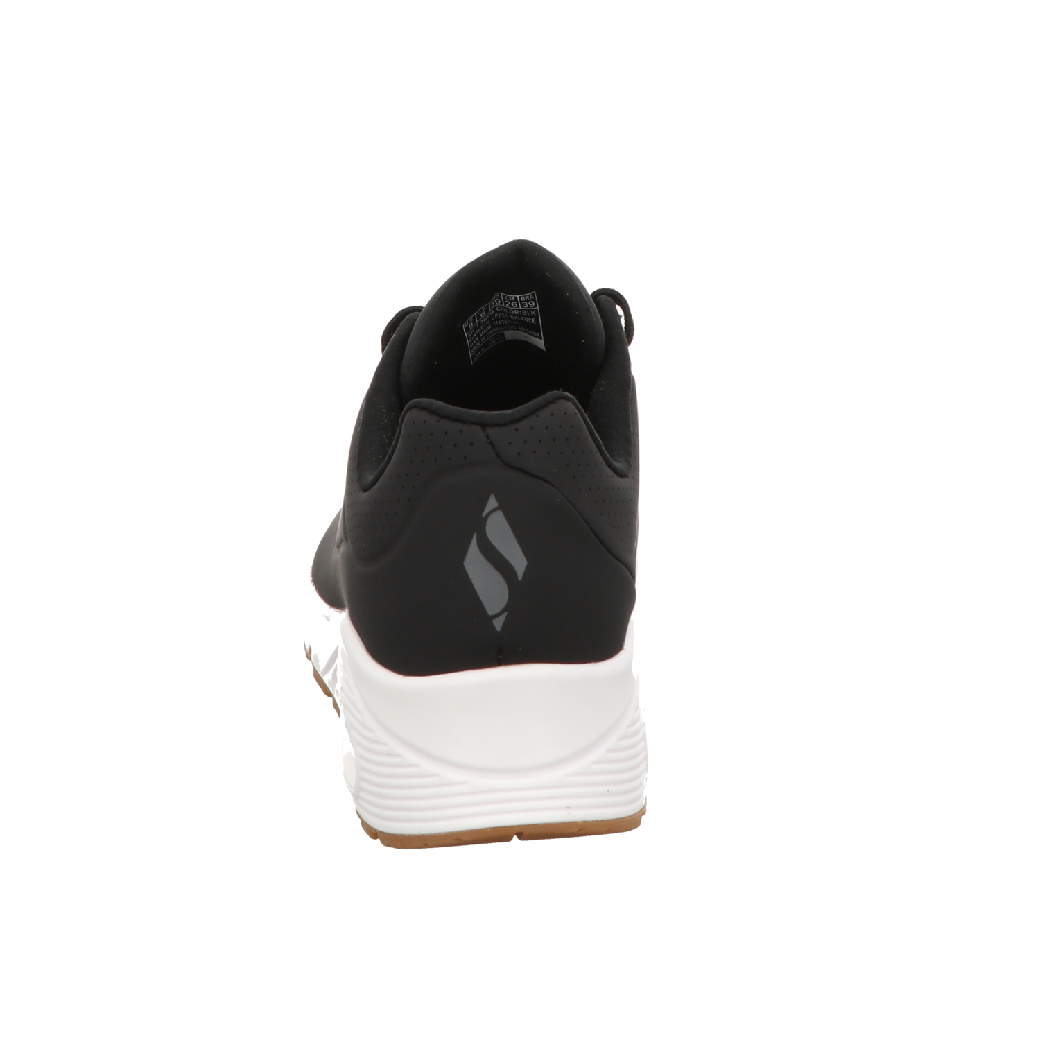 Skechers Damen Schnürschuh Uno Stand On Air in schwarz