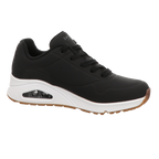 Skechers Damen Schnürschuh Uno Stand On Air in schwarz