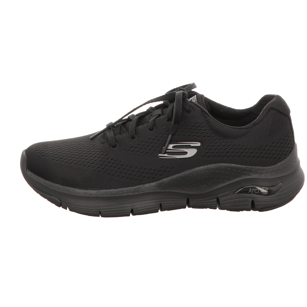 Skechers Damen Schnürschuh Arch Fit in schwarz