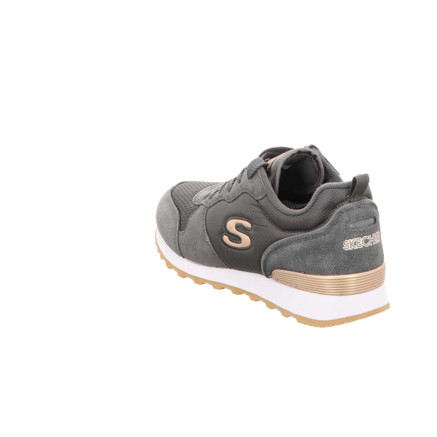 Skechers Damen Schnürschuh Og 85 Gold`n Gurl in grau