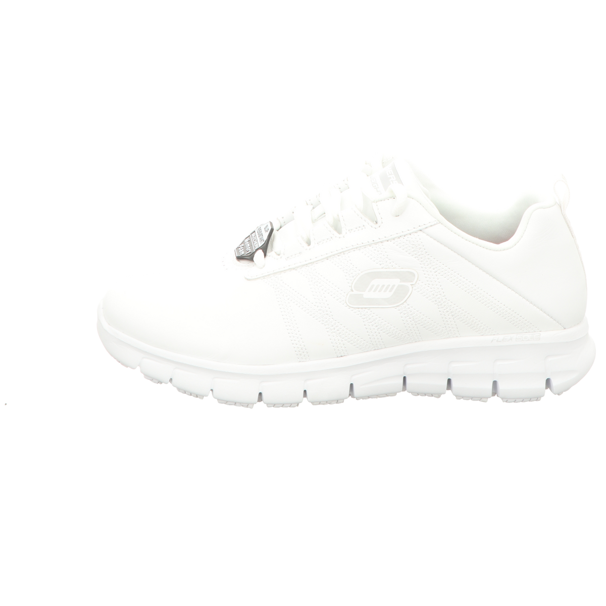 Skechers Damen Schnürschuh Work Relaxed Fit Sure Track in weiss