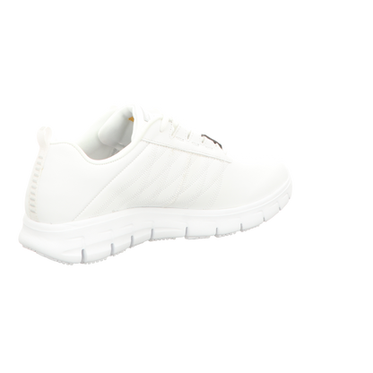 Skechers Damen Schnürschuh Work Relaxed Fit Sure Track in weiss