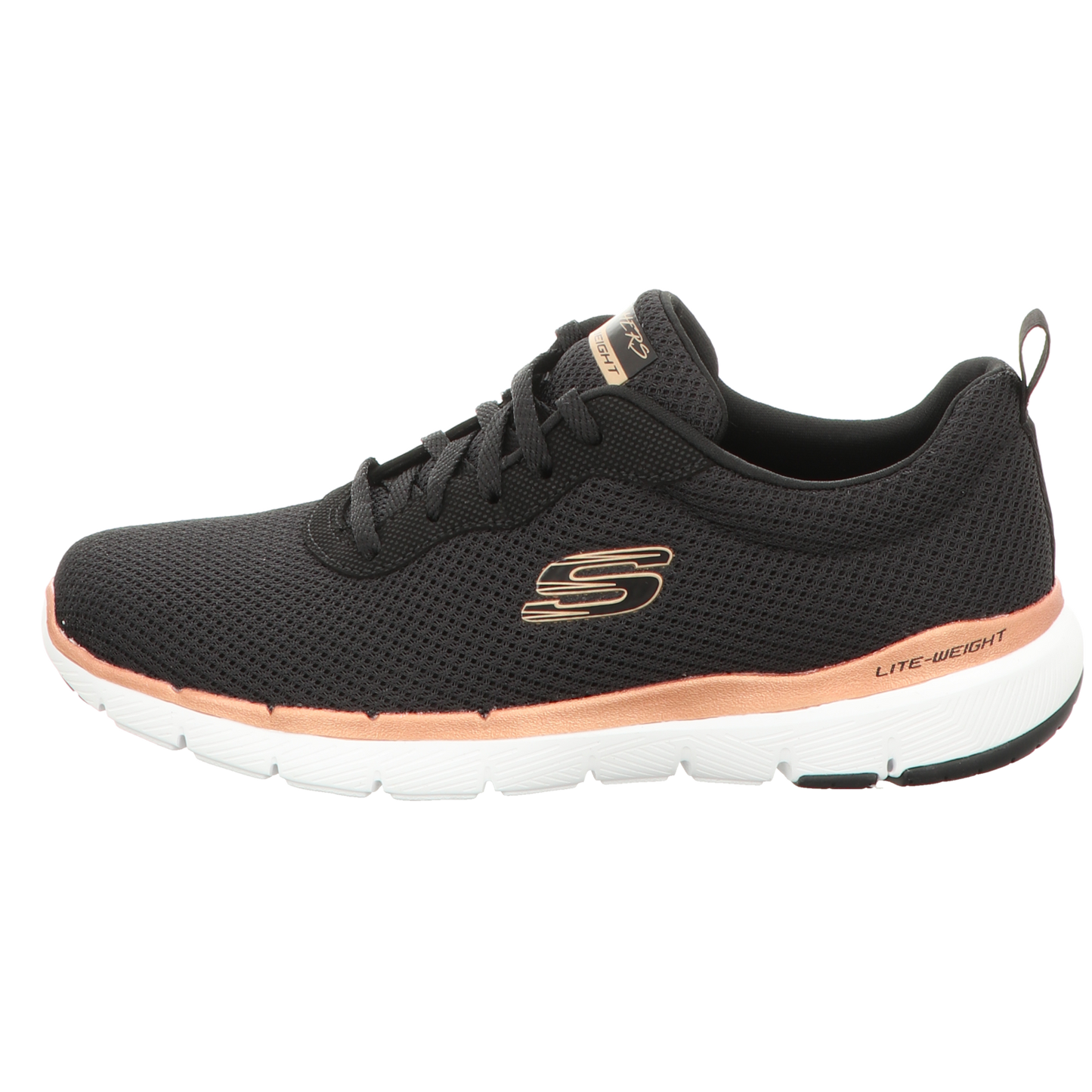 Skechers Damen Schnürschuh Flex Appeal 3.0 First Insight in schwarz