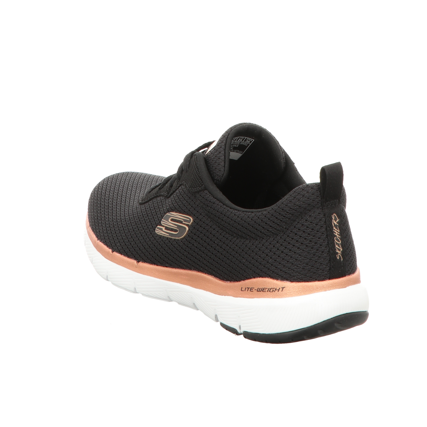 Skechers Damen Schnürschuh Flex Appeal 3.0 First Insight in schwarz