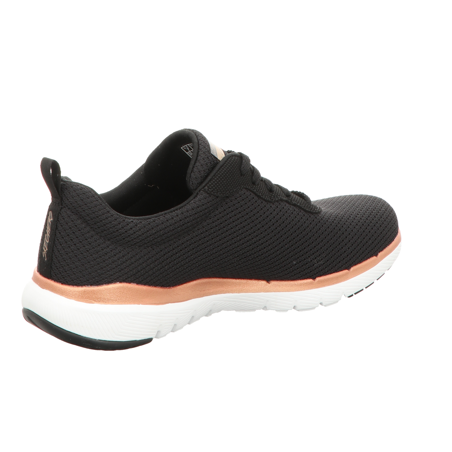 Skechers Damen Schnürschuh Flex Appeal 3.0 First Insight in schwarz