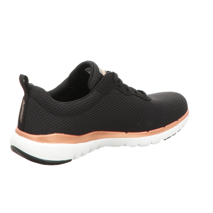 Skechers Damen Schnürschuh Flex Appeal 3.0 First Insight in schwarz