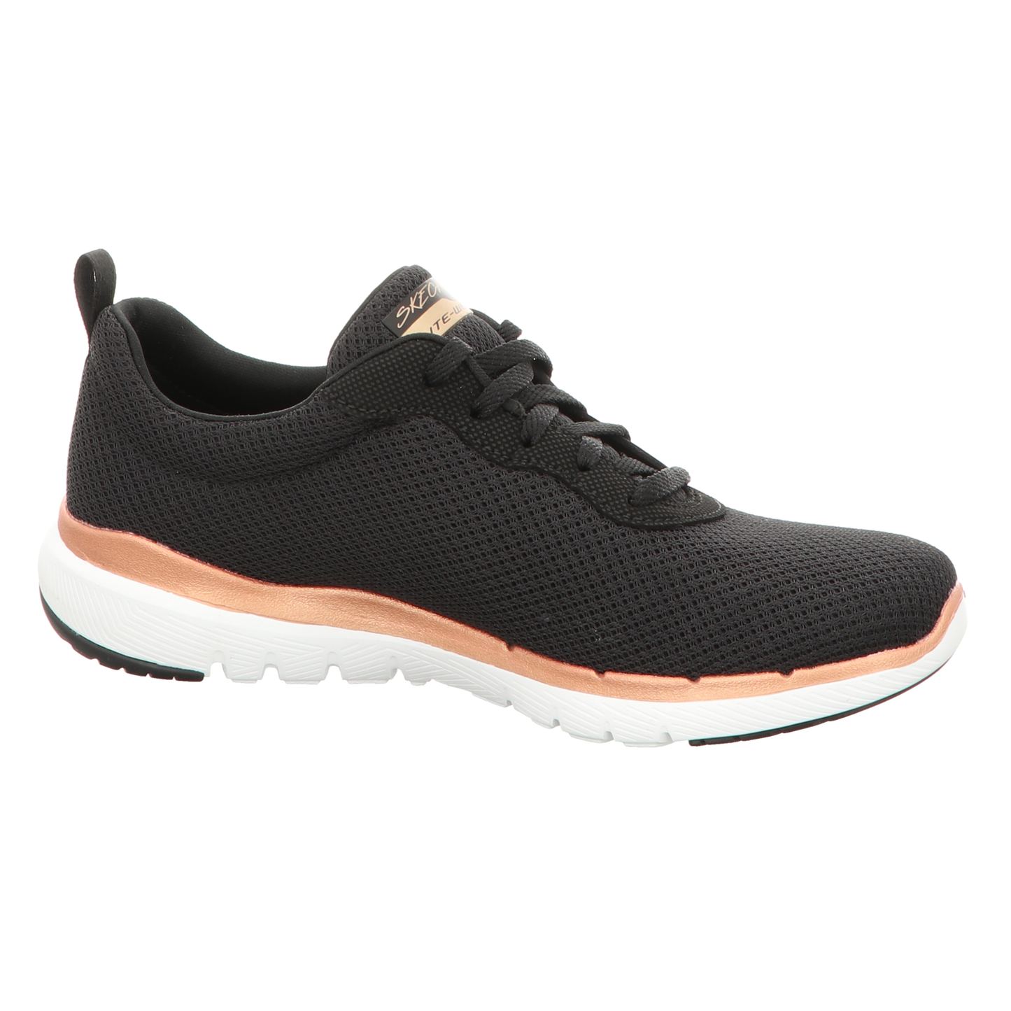 Skechers Damen Schnürschuh Flex Appeal 3.0 First Insight in schwarz