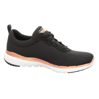 Skechers Damen Schnürschuh Flex Appeal 3.0 First Insight in schwarz