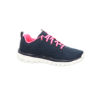 Skechers Damen Schnürschuh Graceful Get Connected in blau