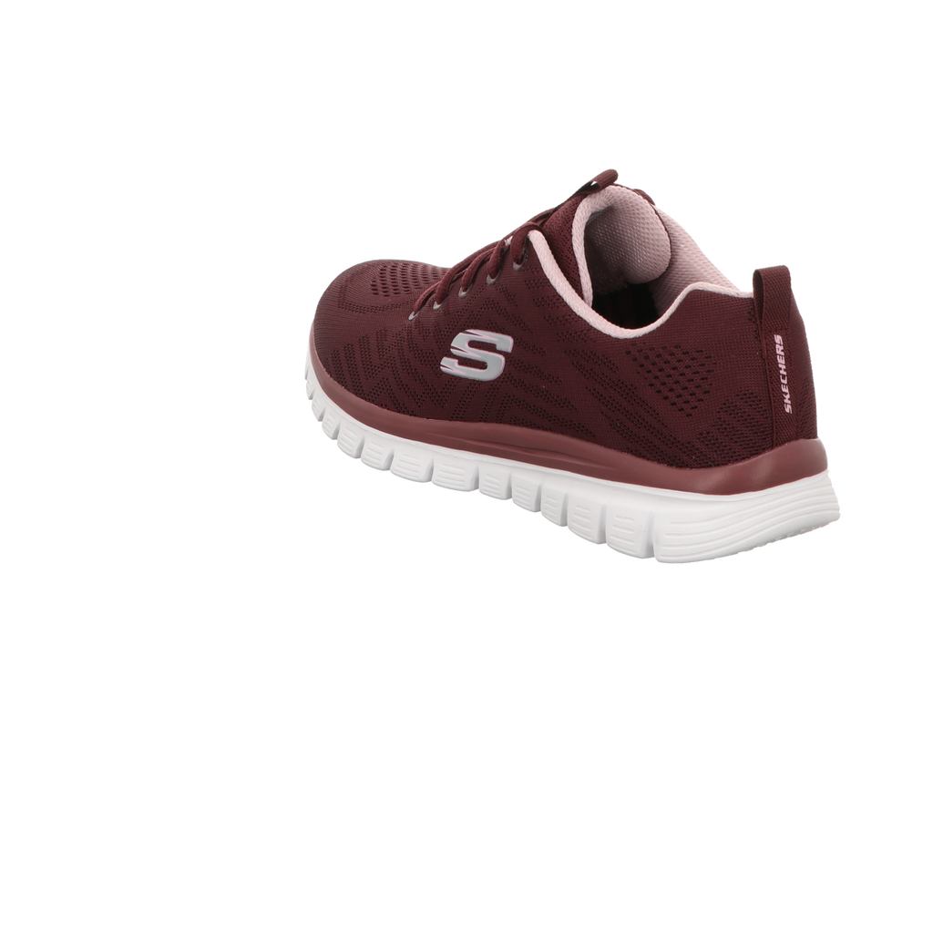 Skechers Damen Schnürschuh Graceful Get Connected in rot