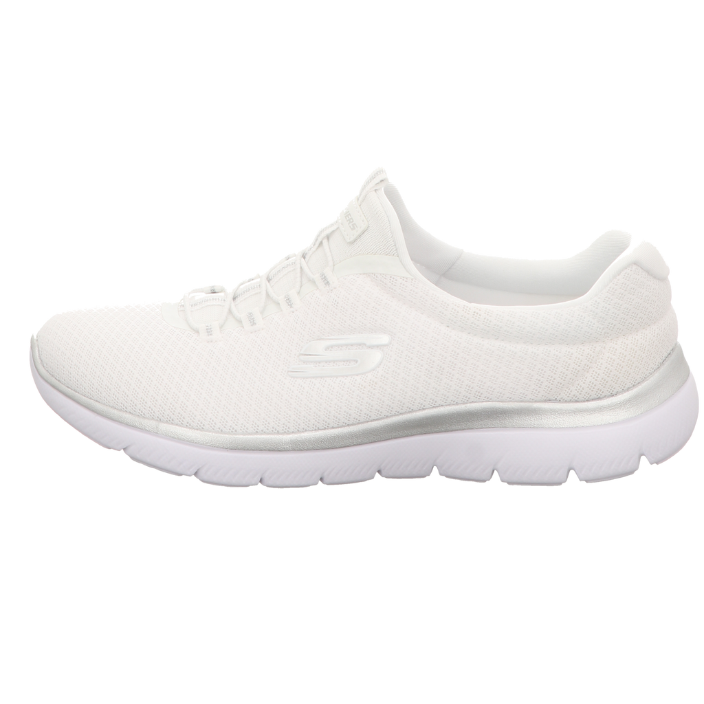 Skechers Damen Slipper Summits in weiss