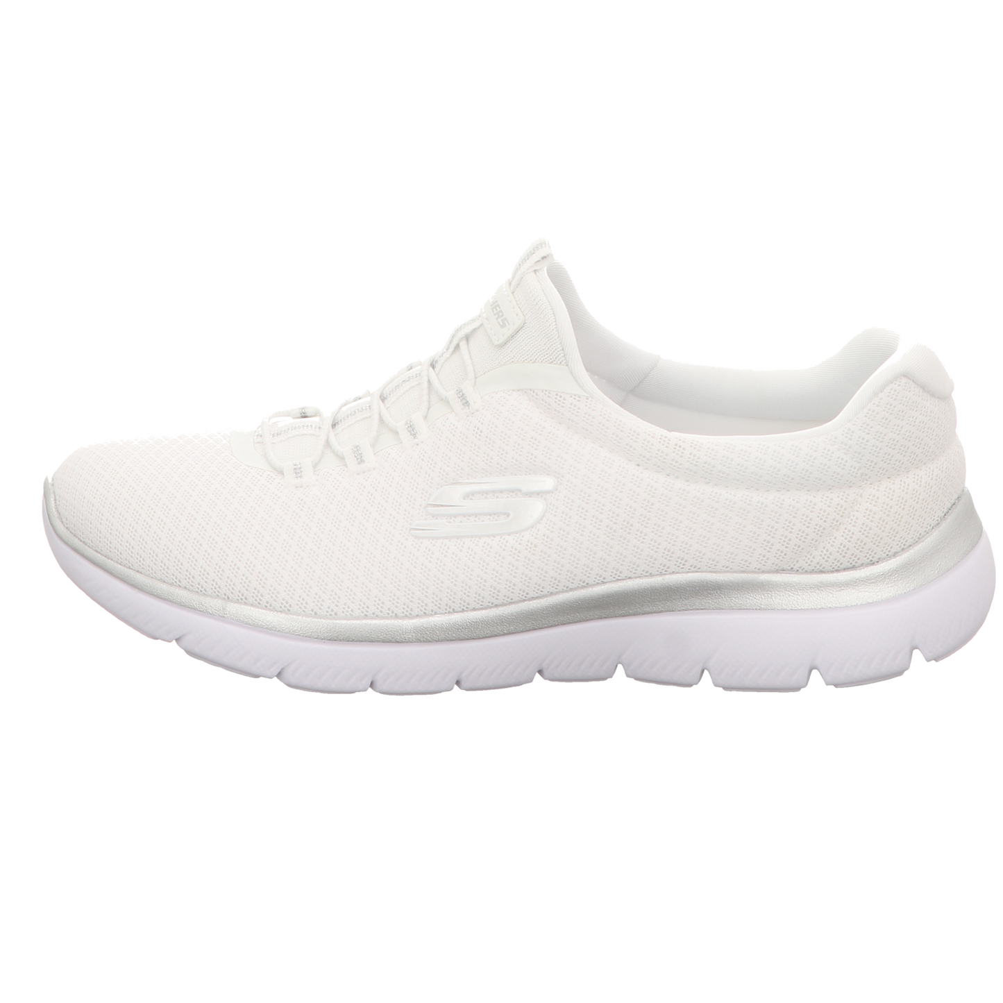 Skechers Damen Slipper Summits in weiss