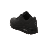 Skechers Herren Schnürschuh Uno Stand On Air in schwarz