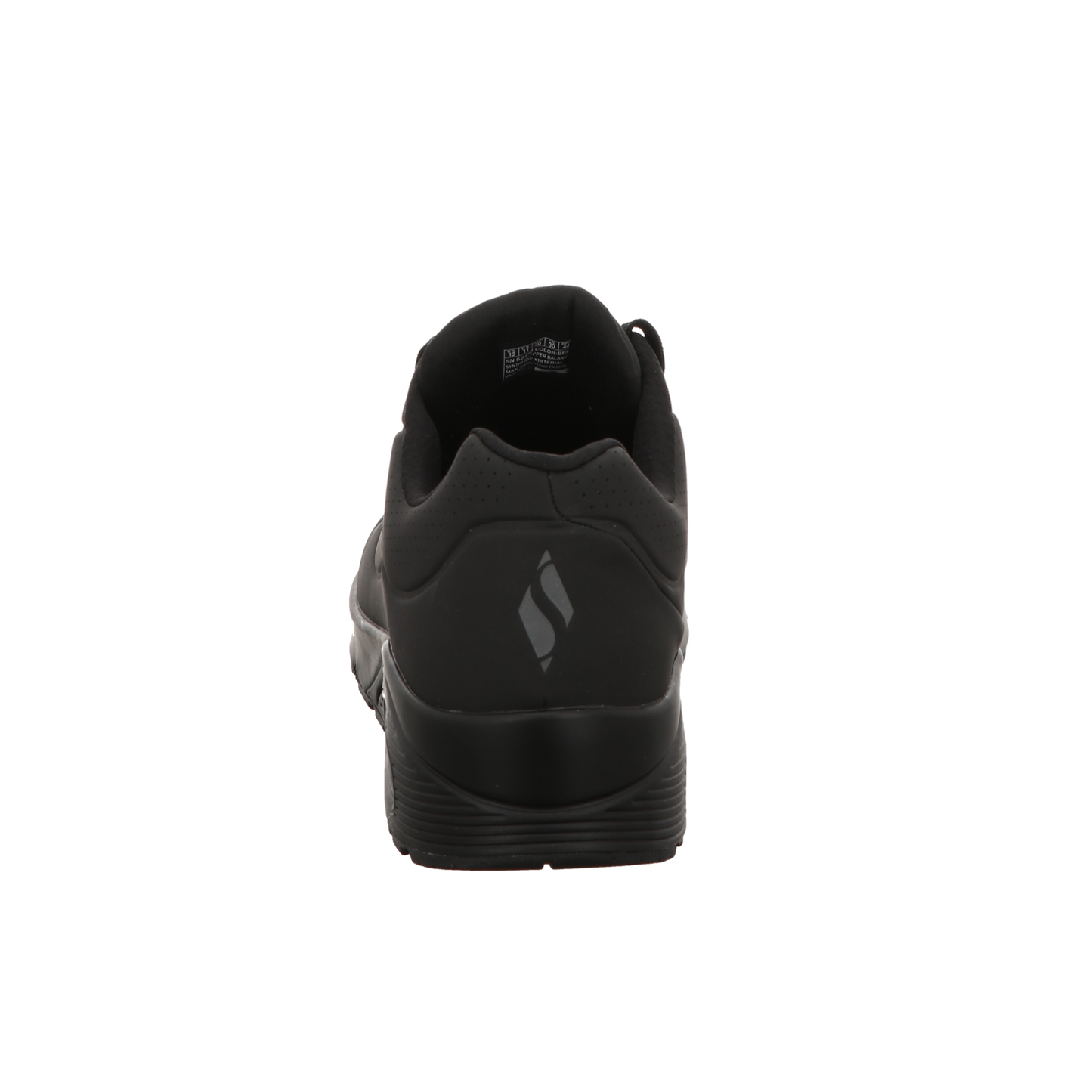 Skechers Herren Schnürschuh Uno Stand On Air in schwarz