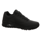 Skechers Herren Schnürschuh Uno Stand On Air in schwarz