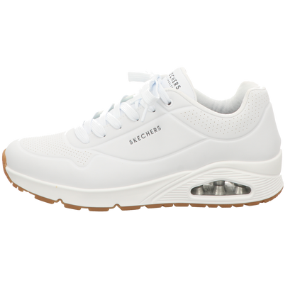 Skechers Herren Schnürschuh Uno Stand On Air in weiss