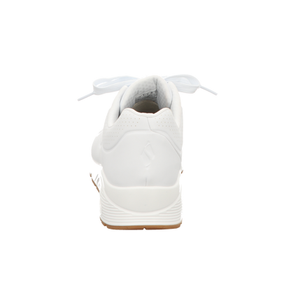 Skechers Herren Schnürschuh Uno Stand On Air in weiss