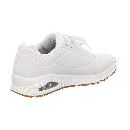 Skechers Herren Schnürschuh Uno Stand On Air in weiss