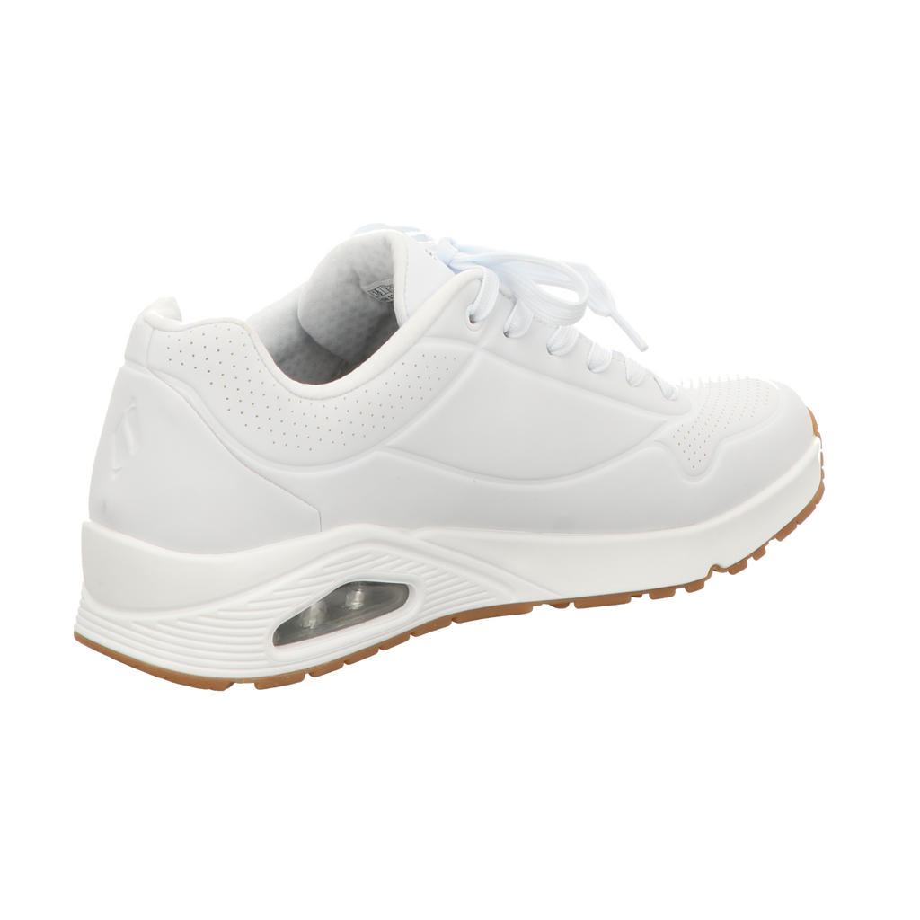 Skechers Herren Schnürschuh Uno Stand On Air in weiss