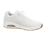 Skechers Herren Schnürschuh Uno Stand On Air in weiss