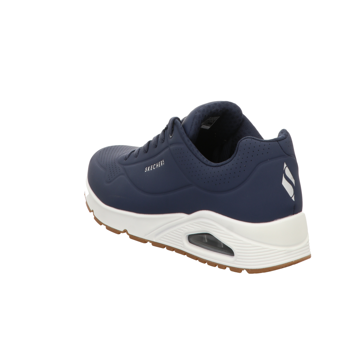 Skechers Herren Schnürschuh Uno Stand On Air in blau