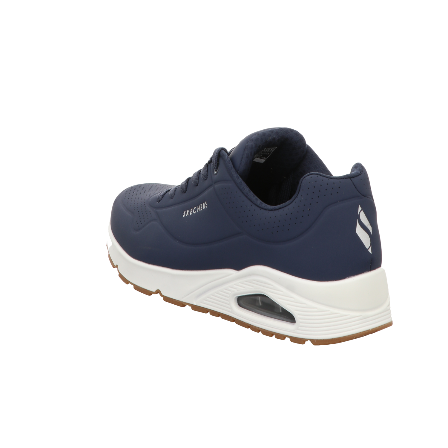 Skechers Herren Schnürschuh Uno Stand On Air in blau