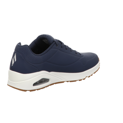 Skechers Herren Schnürschuh Uno Stand On Air in blau