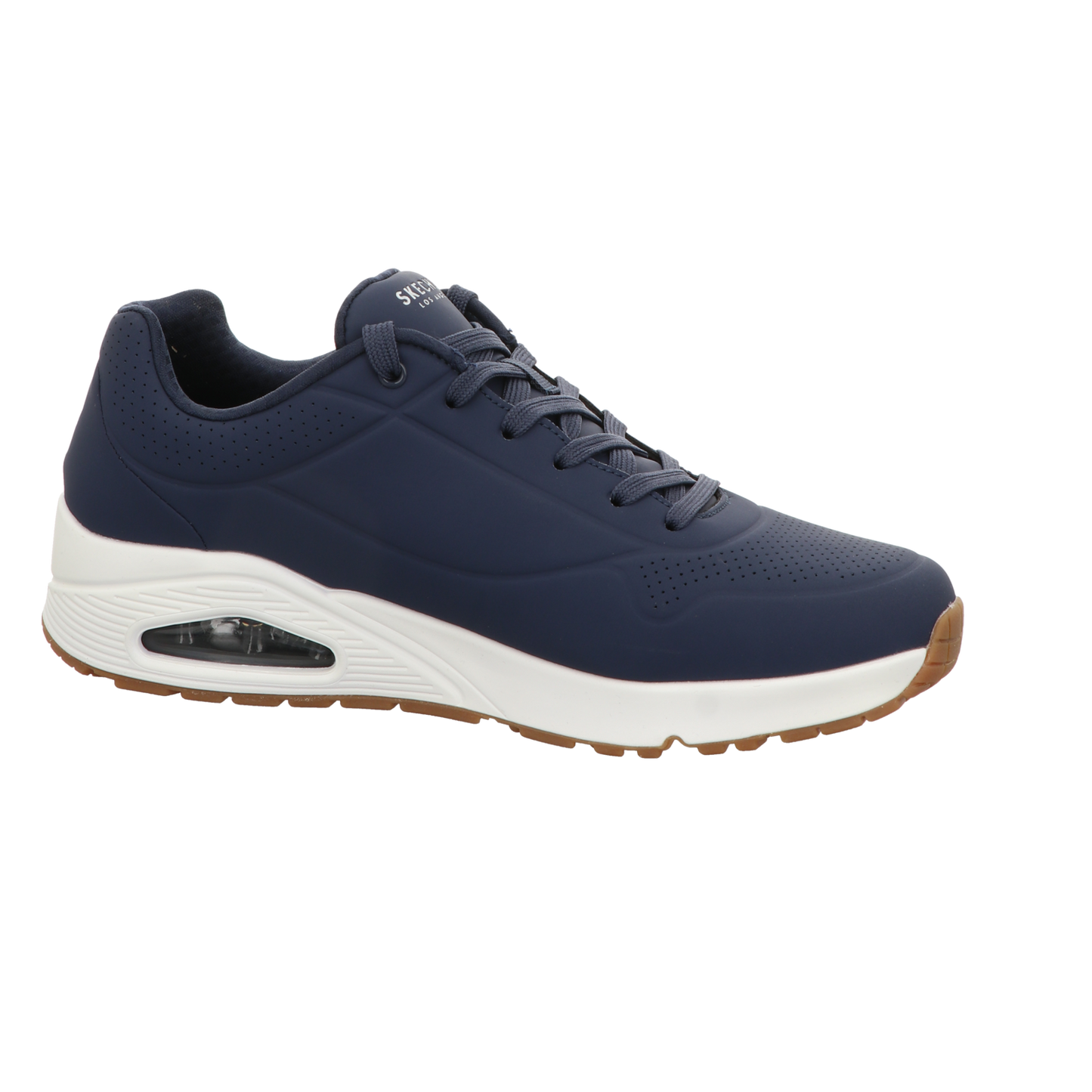 Skechers Herren Schnürschuh Uno Stand On Air in blau