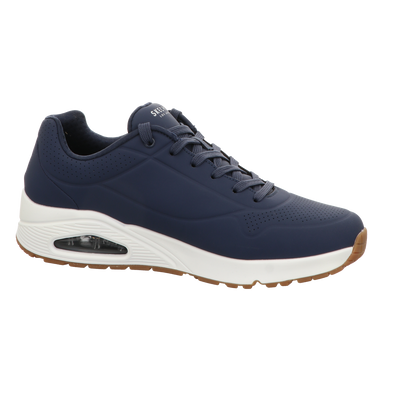 Skechers Herren Schnürschuh Uno Stand On Air in blau