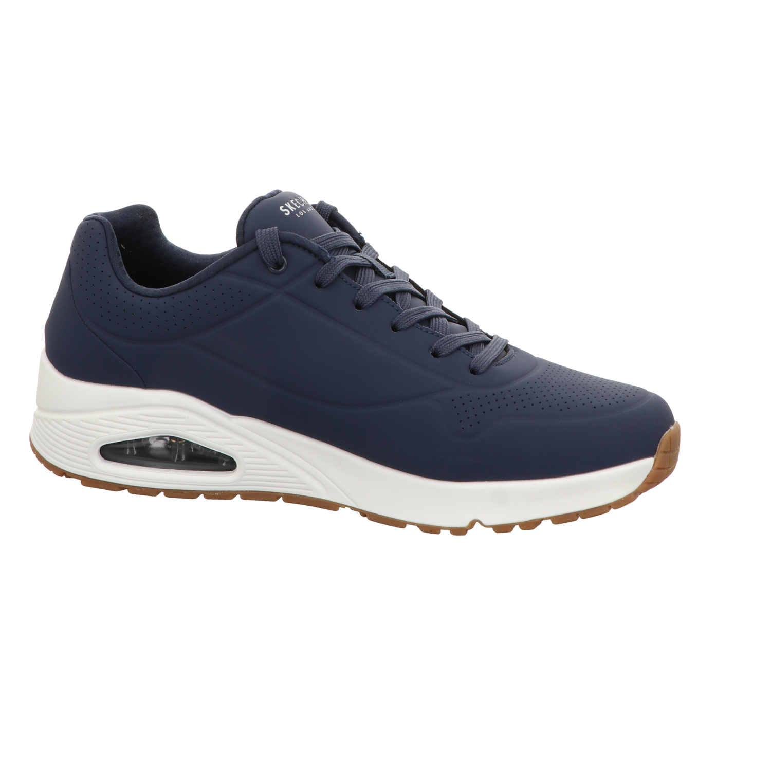 Skechers Herren Schnürschuh Uno Stand On Air in blau