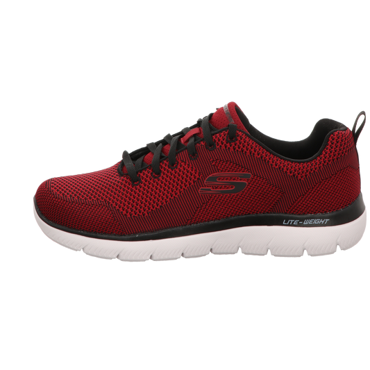 Skechers Herren Schnürschuh Summits Brisbane in rot