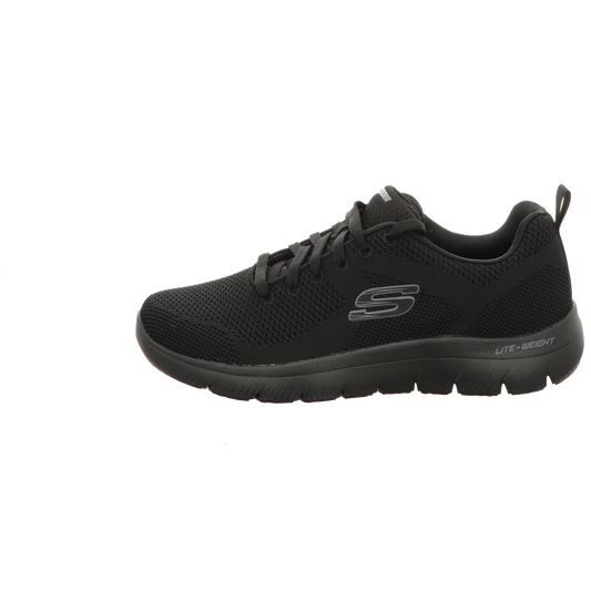 Skechers Herren Schnürschuh Summits Brisbane in schwarz