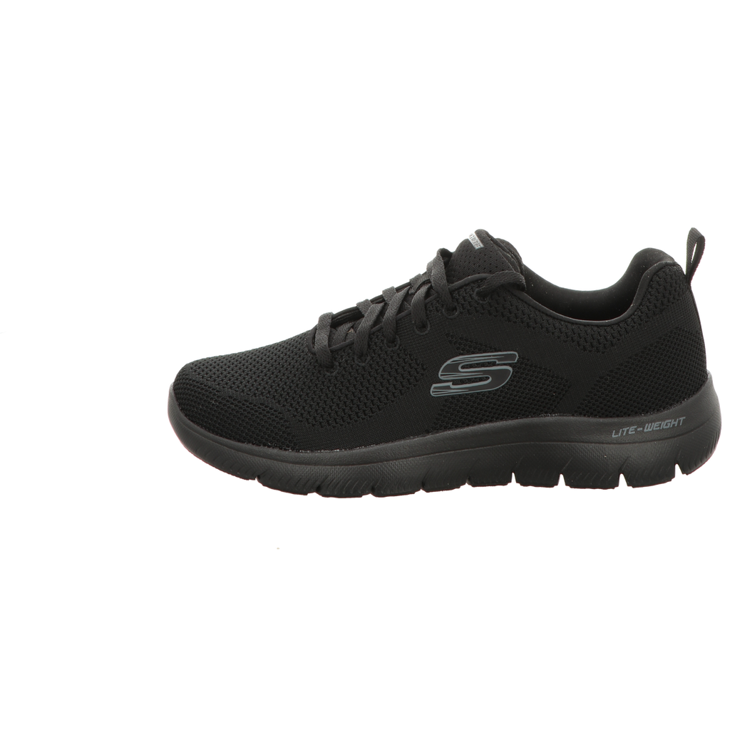 Skechers Herren Schnürschuh Summits Brisbane in schwarz