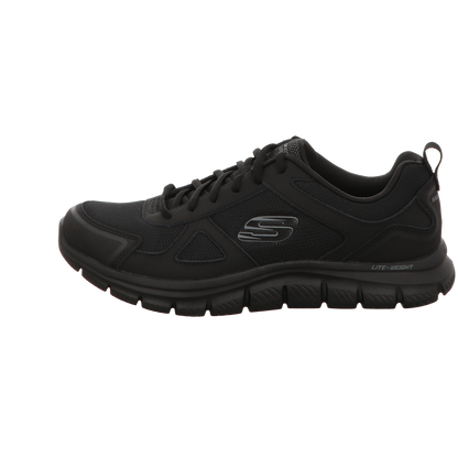 Skechers Herren Schnürschuh Track Scloric in schwarz