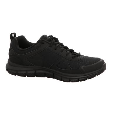 Skechers Herren Schnürschuh Track Scloric in schwarz