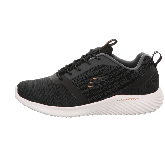 Skechers Herren Slipper Bounder in schwarz