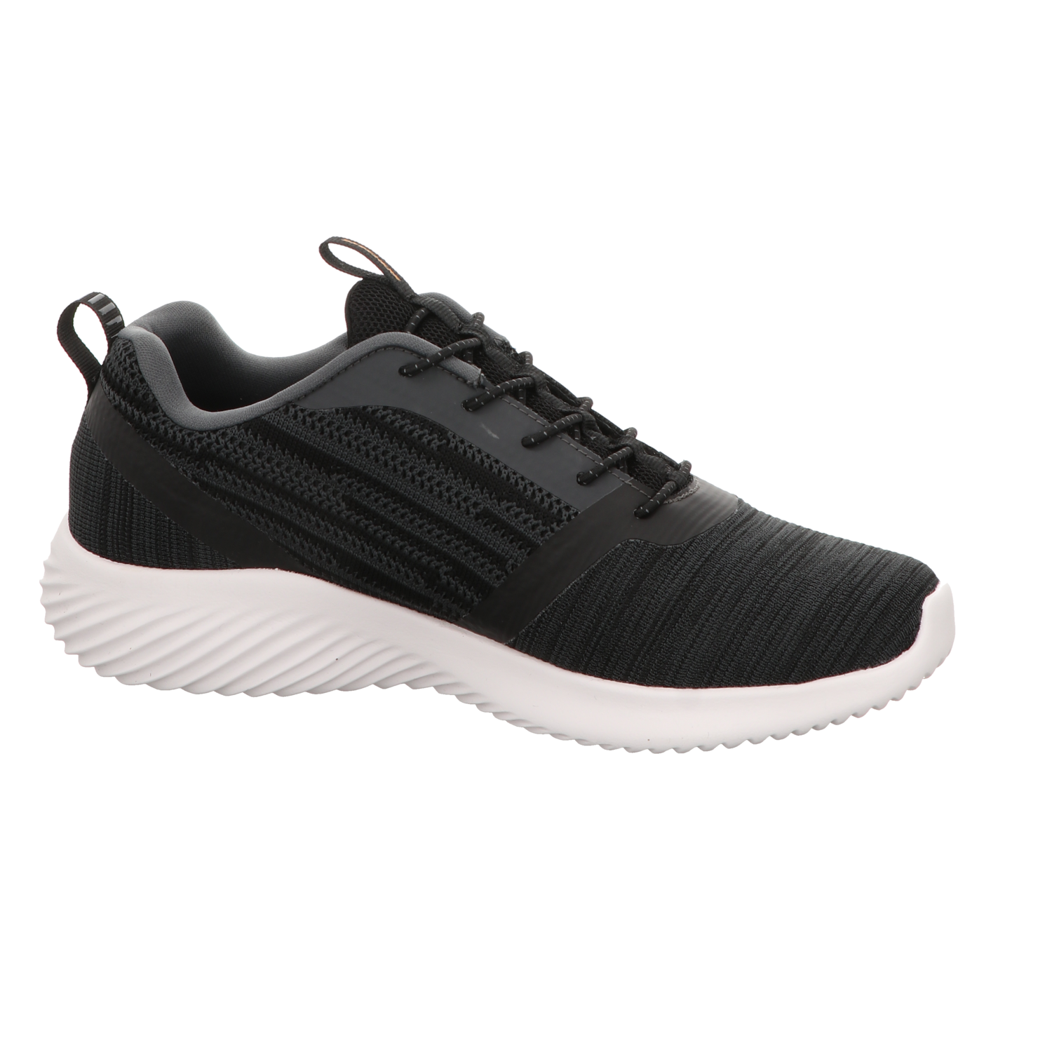 Skechers Herren Slipper Bounder in schwarz