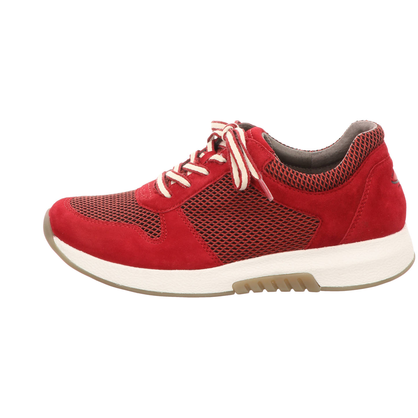 Gabor Damen Schnürschuh bequem Rolling Soft in rot