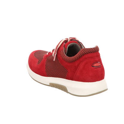 Gabor Damen Schnürschuh bequem Rolling Soft in rot