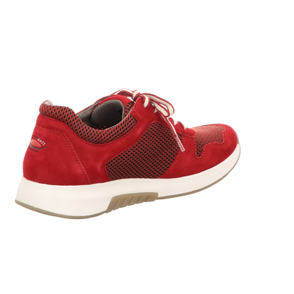 Gabor Damen Schnürschuh bequem Rolling Soft in rot