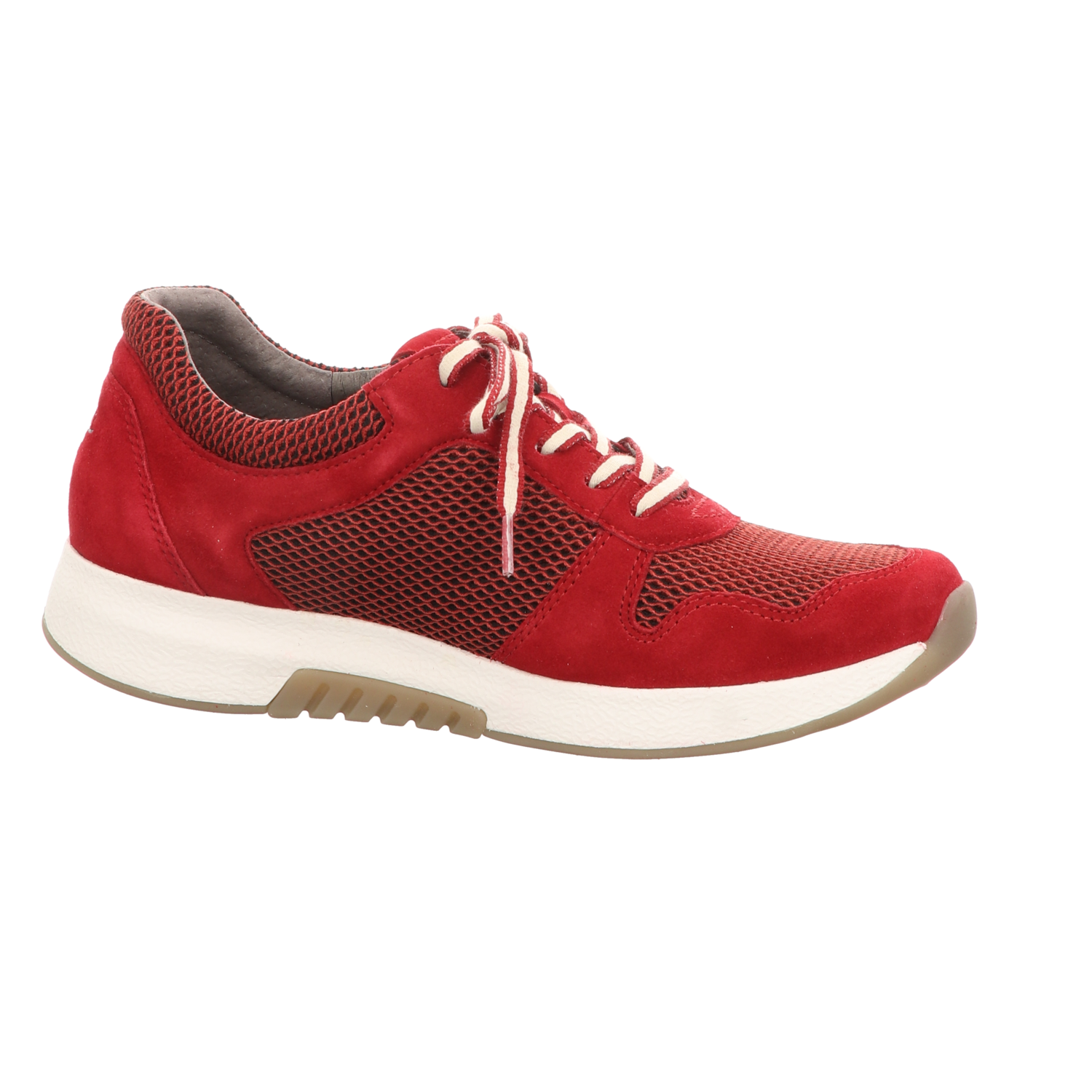 Gabor Damen Schnürschuh bequem Rolling Soft in rot
