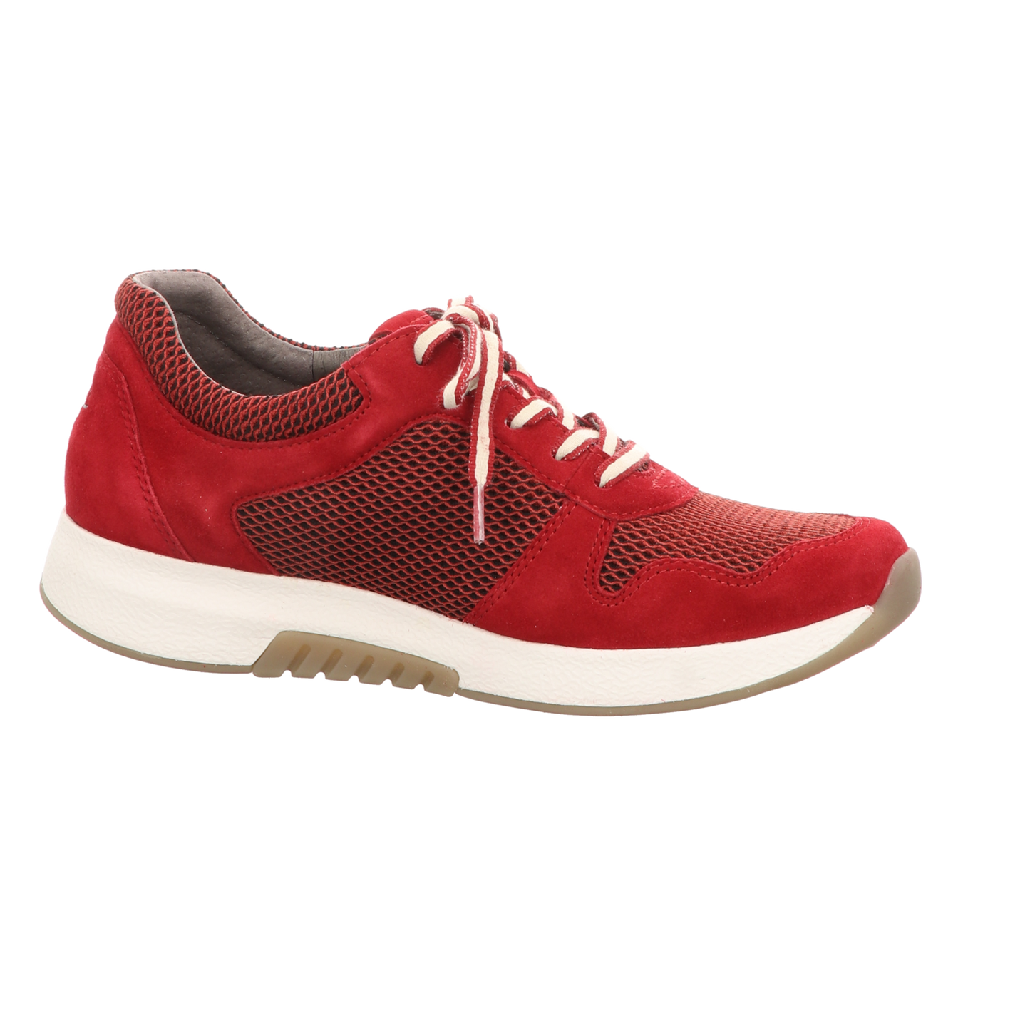 Gabor Damen Schnürschuh bequem Rolling Soft in rot