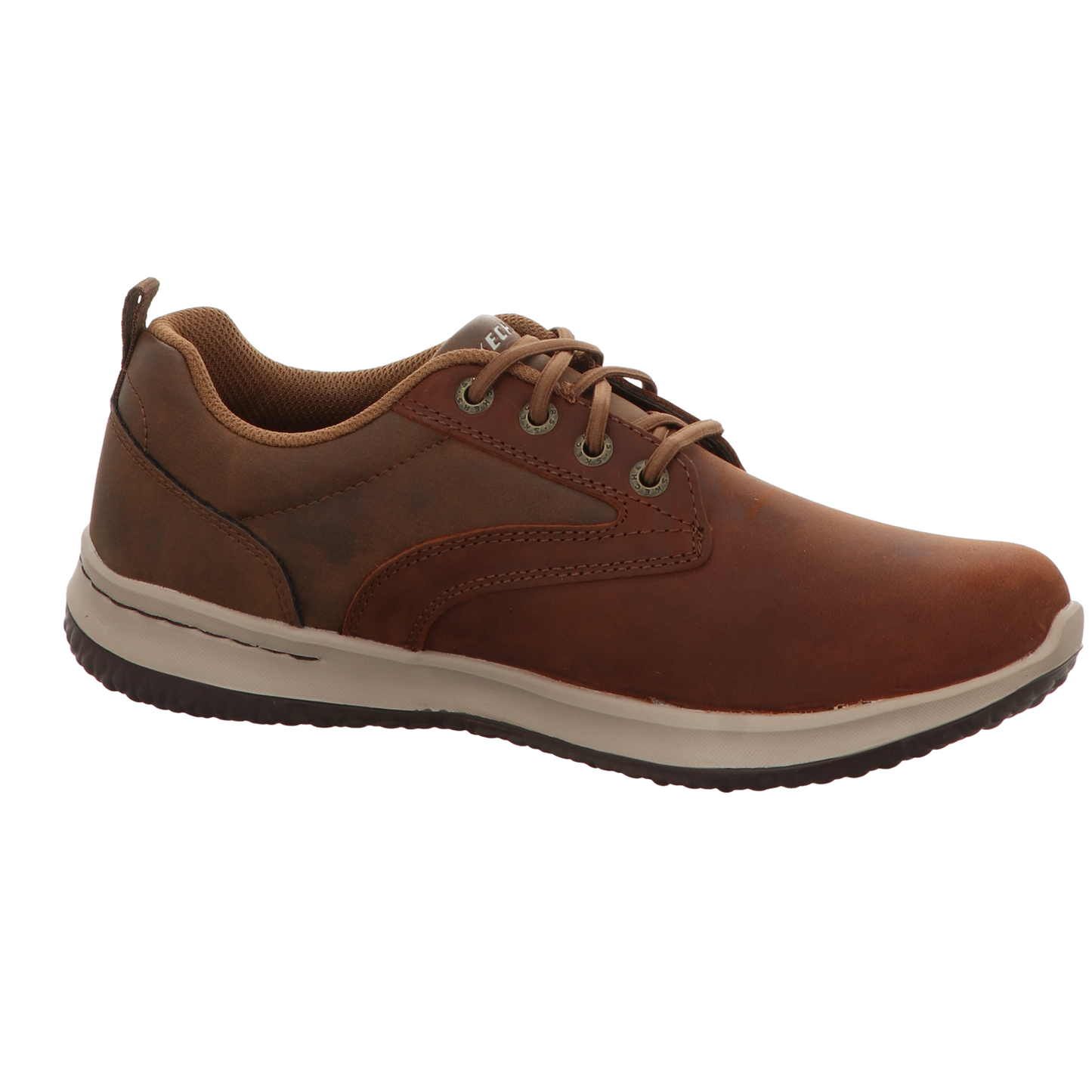 Skechers Herren Schnürschuh Delson Antigo in braun