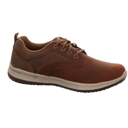 Skechers Herren Schnürschuh Delson Antigo in braun
