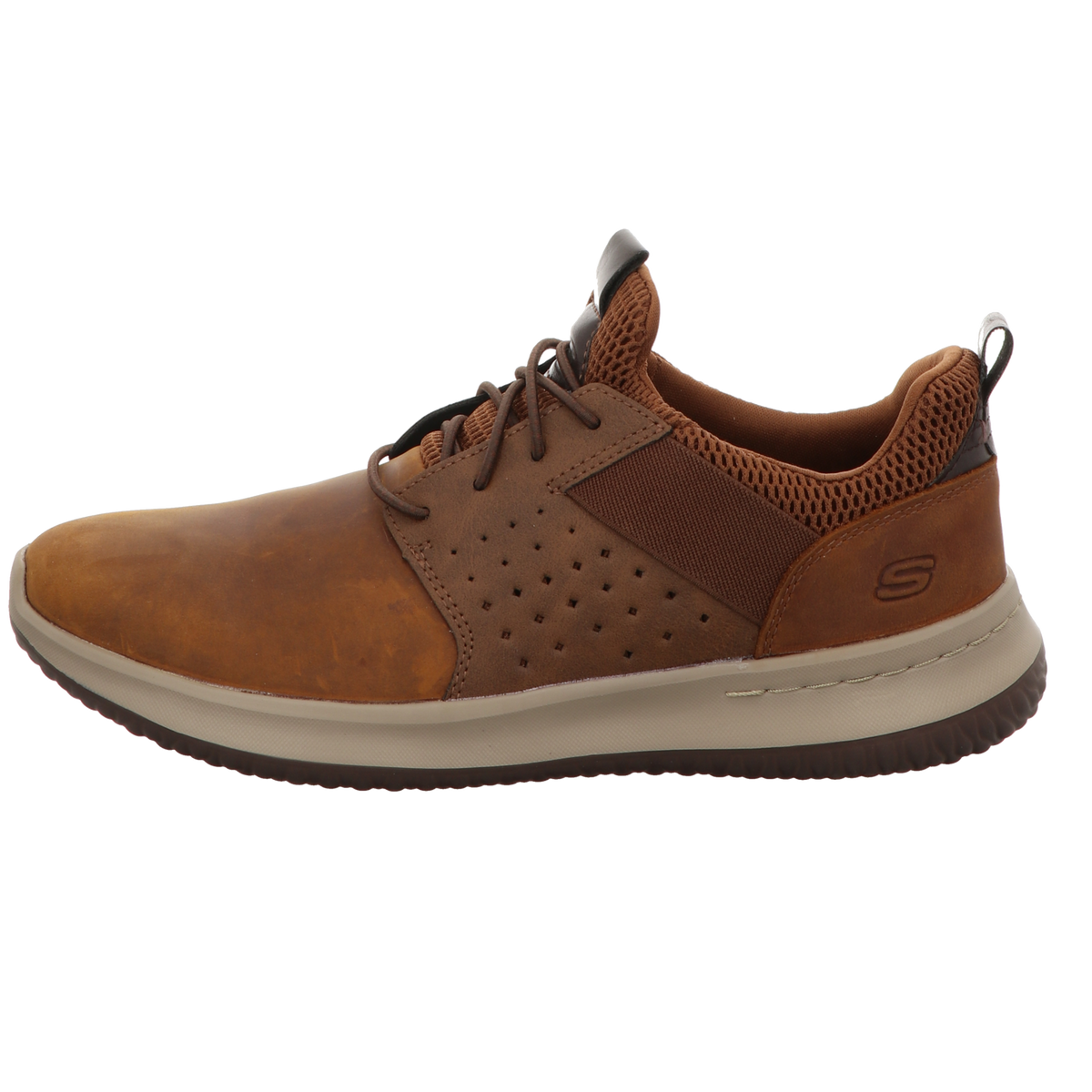 Skechers Herren Slipper Delson Axton in braun
