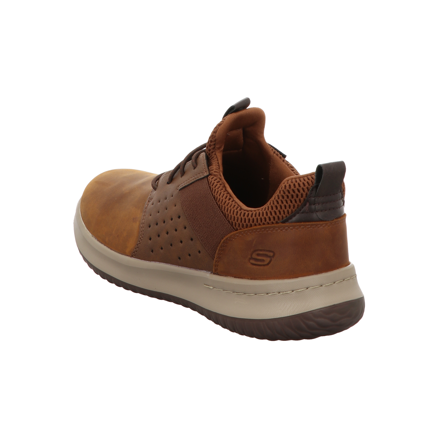 Skechers Herren Slipper Delson Axton in braun