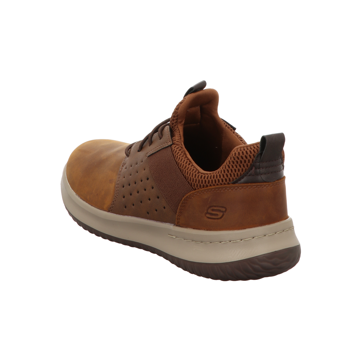 Skechers Herren Slipper Delson Axton in braun