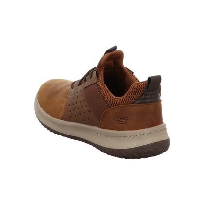 Skechers Herren Slipper Delson Axton in braun